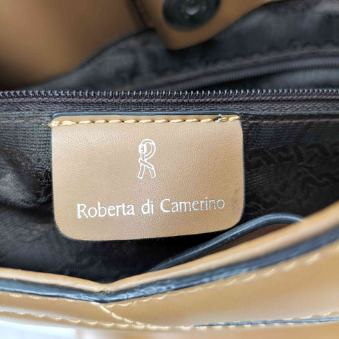ロベルタディカメリーノ Roberta di Camerino リボンデザインレザートート レディース