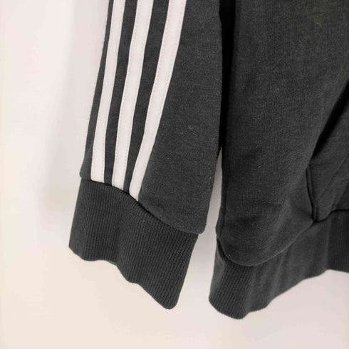 アディダス adidas エッセンシャルズ フリース 3ストライプス フルジップパーカー レディース XL