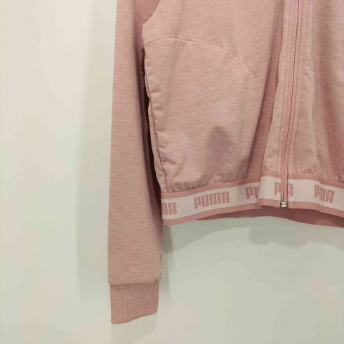プーマ PUMA KEEPS YOU DRY 短丈フルジップ レディース M