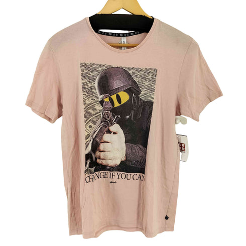 グラム glamb CHANGE IF YOU CAN プリントTシャツ メンズ JPN:2