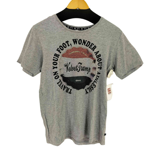 グラム glamb フロントプリントTシャツ メンズ JPN:2
