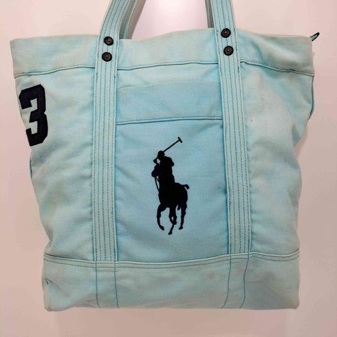ポロラルフローレン POLO RALPH LAUREN ビッグポニーキャンバス地トートバッグ メンズ