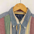 ラルフローレン RALPH LAUREN USA製 BLAIRE マルチカラーストライプ ボタンダウンシャツ メンズ import:L