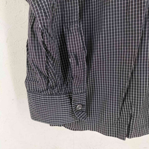 ラルフローレンパープルレーベル RALPH LAUREN PURPLE LABEL イタリア製 長袖 チェックシャツ メンズ import:M