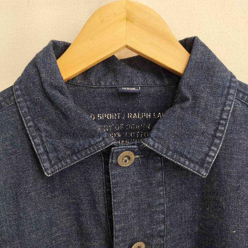 ポロスポーツラルフローレン POLO SPORT RALPH LAUREN 90S M35 デニムプルオーバーシャツ メンズ import:M