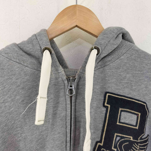 ラグビーラルフローレン Rugby Ralph Lauren R刺繍 ジップアップパーカー メンズ import:L