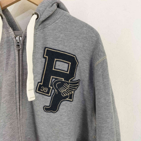 ラグビーラルフローレン Rugby Ralph Lauren R刺繍 ジップアップパーカー メンズ import:L