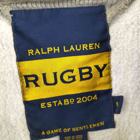ラグビーラルフローレン Rugby Ralph Lauren R刺繍 ジップアップパーカー メンズ import:L