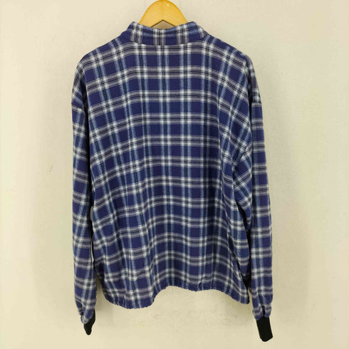 THE VERMONT FLANNEL CO. 90S USA製 ネルチェックフルジップジャケット メンズ import:M