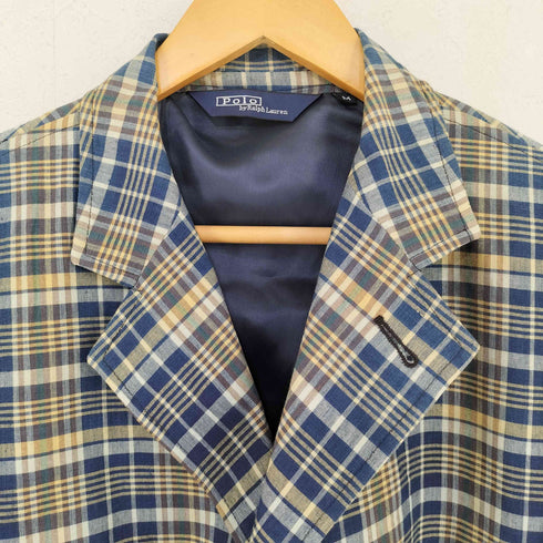 ポロバイラルフローレン Polo by RALPH LAUREN メキシコ製 シングル3Bテーラードジャケット メンズ import:M