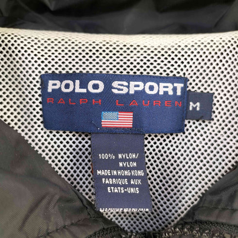 ポロスポーツラルフローレン POLO SPORT RALPH LAUREN 星条旗ロゴ刺繍 ナイロンジャケット メンズ import:M