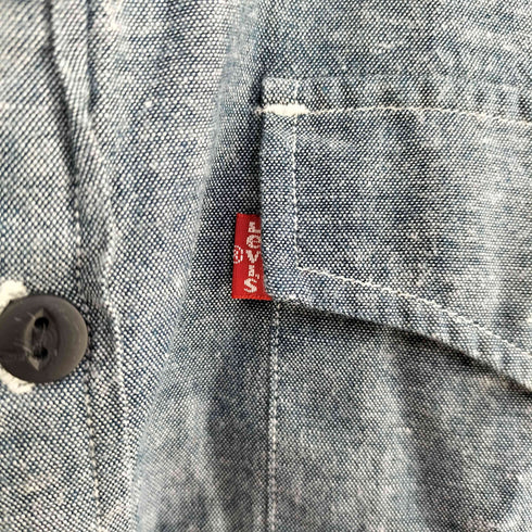 リーバイス Levis 2ポケット L/Sシャンブレーシャツ メンズ JPN:M