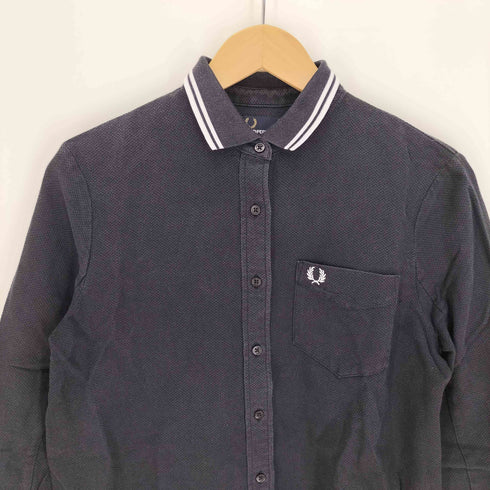 フレッドペリー FRED PERRY Boyfriend Fit Shirt Dress ボーイフレンド フィット シャツ ドレス ポロ ワンピース レディース EUR:38