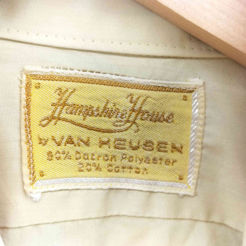 ヴァンヒューゼン VAN HEUSEN 60-70s ドレスシャツ メンズ 14 1/2