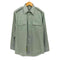 ユーエスアーミー U.S. ARMY 82年製 GREEN 415 L/S ミリタリーシャツ メンズ 15