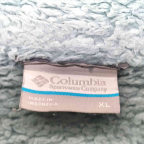 コロンビアスポーツウェア Columbia Sportswear ロゴ刺繍 ジップアップ フリース ジャケット メンズ import:XL