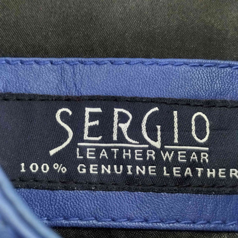 SERGIO Haruf シングルライダースジャケット メンズ import:M