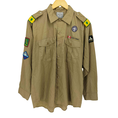Todd SCOUTS CANADA L/S ボーイスカウトシャツ メンズ import:L