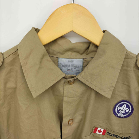 Todd SCOUTS CANADA L/S ボーイスカウトシャツ メンズ import:L
