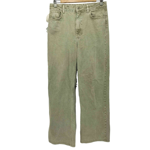 ザラ ZARA ウォッシュド ジップフライ デニム パンツ メンズ 4