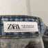 ザラ ZARA ウォッシュド ジップフライ ワイド デニム パンツ メンズ 29