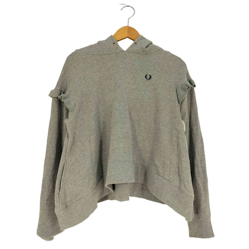 フレッドペリー FRED PERRY Aライン スエット パーカー レディース UK:10
