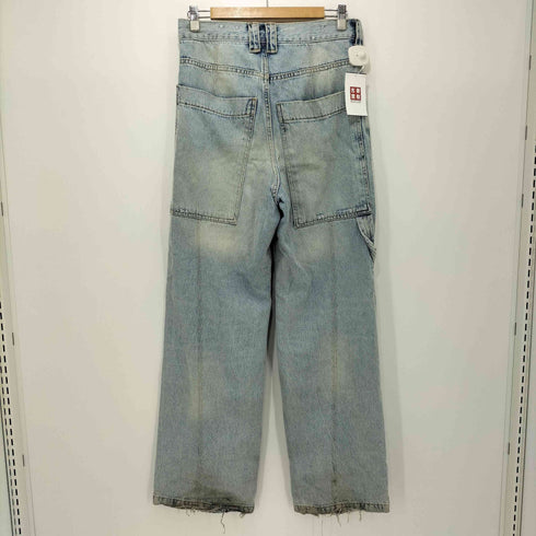 ザラ ZARA バギー フィット ボタンフライ デニム パンツ メンズ 28