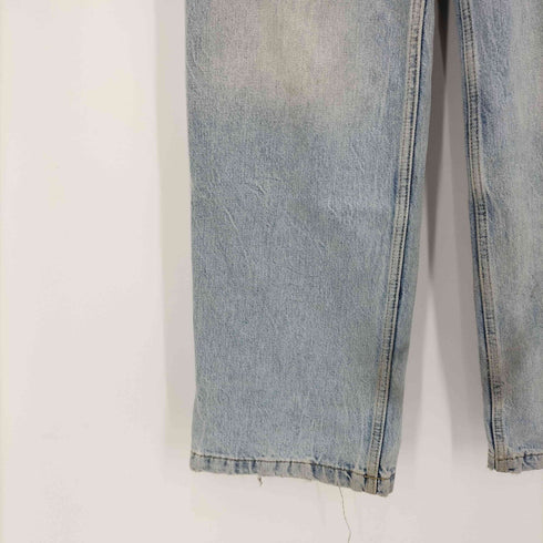 ザラ ZARA バギー フィット ボタンフライ デニム パンツ メンズ 28
