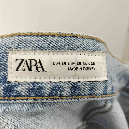 ザラ ZARA バギー フィット ボタンフライ デニム パンツ メンズ 28