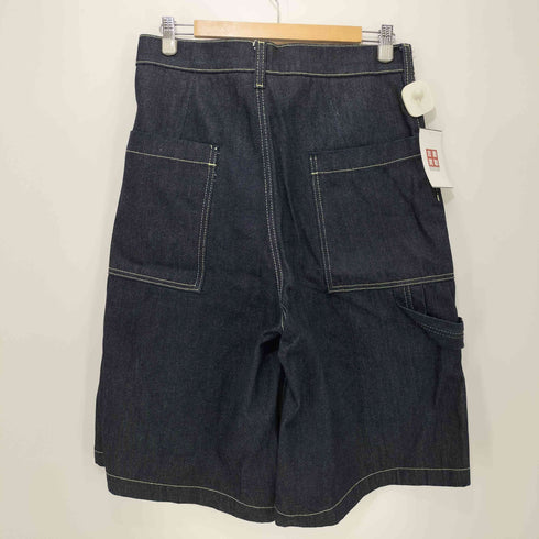 ザラ ZARA リジット ジップフライ ペインター デニム ショーツ メンズ 29