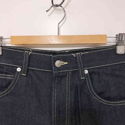 ザラ ZARA リジット ジップフライ ペインター デニム ショーツ メンズ 29