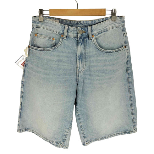 ザラ ZARA BAGGY DENIM SHORT ビックシルエット ワイド バギー デニム ショート パンツ ショーツ メンズ 32