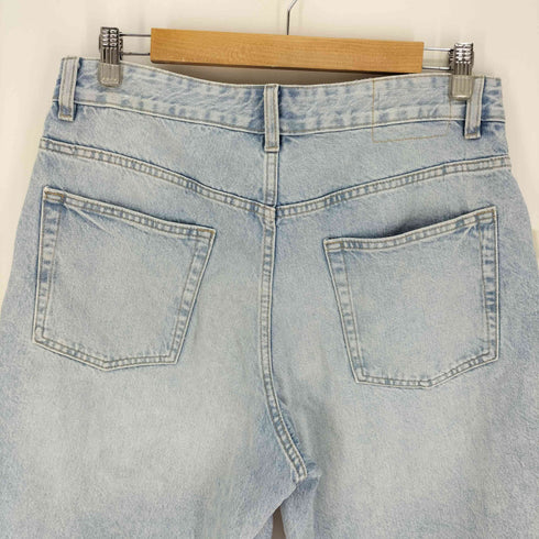 ザラ ZARA BAGGY DENIM SHORT ビックシルエット ワイド バギー デニム ショート パンツ ショーツ メンズ 32