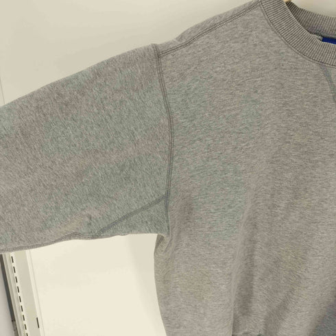 チャンピオン Champion 90S 青刺繍タグ Vガゼット 裏起毛 ロゴ刺繍 袖目あり クルーネック スウェット メンズ import:M