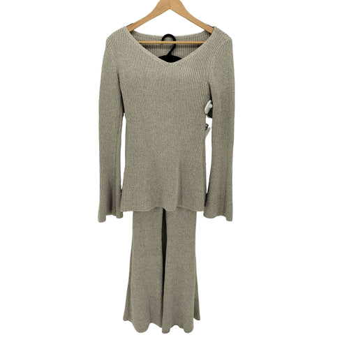Glam Lips デザインネック Knit セットアップ レディース FREE