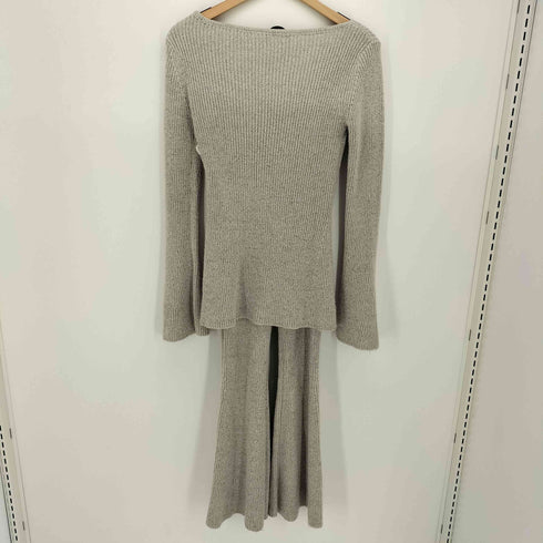 Glam Lips デザインネック Knit セットアップ レディース FREE