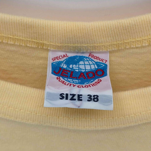ジェラード JELADO プリントクルーネックTシャツ レディース JPN:38