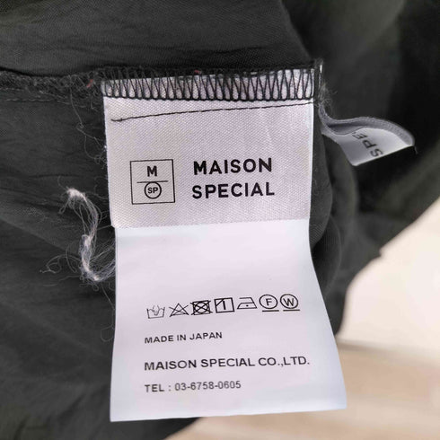 メゾンスペシャル MAISON SPECIAL ショートスリーブサテンカットソー レディース