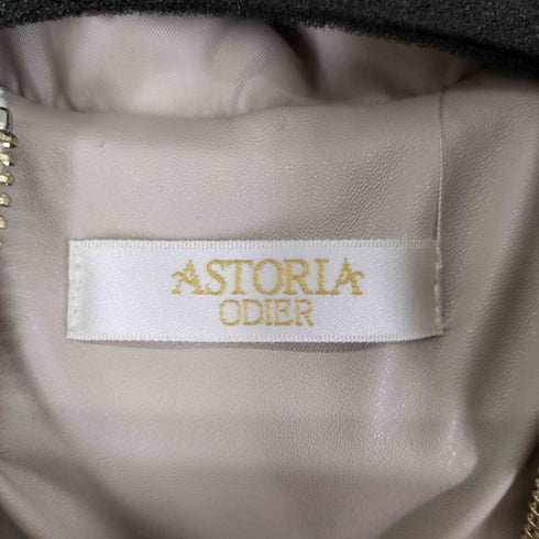 アストリアオディール ASTORIA ODIER ストレッチレザーブルゾン レディース JPN:M