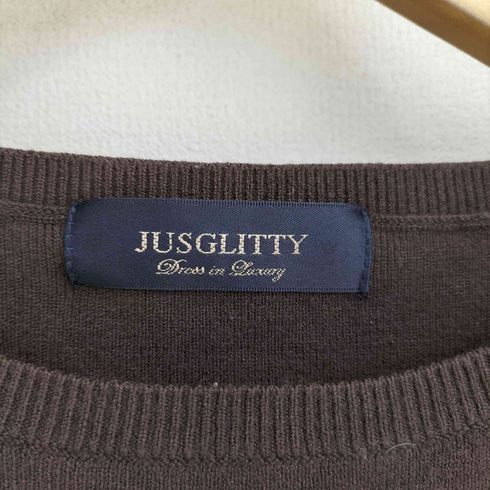 ジャスグリッティー JUSGLITTY 楊柳プリーツ袖プルオーバー レディース 2