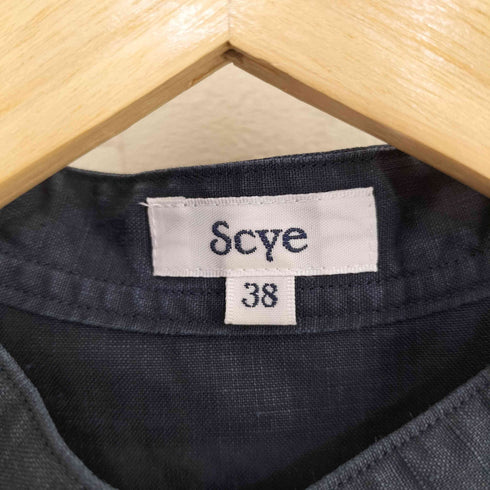 サイ SCYE 高密度リネンピンタックブラウス レディース JPN:38