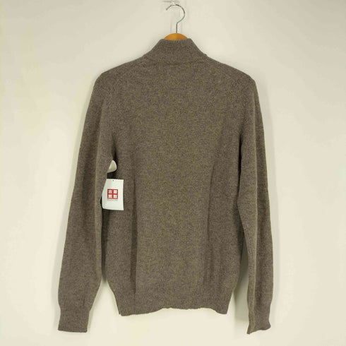 ハケットロンドン hackett london ラムウール ハーフジップ ハイネックニット メンズ import:XS