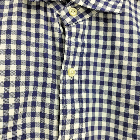 ポロラルフローレン POLO RALPH LAUREN ポニー無 ギンガムチェック 長袖シャツ メンズ M