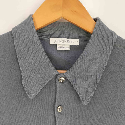 ジョンスメドレー JOHN SMEDLEY イングランド製 SEA ISLAND COTTON ポロシャツ メンズ import:S