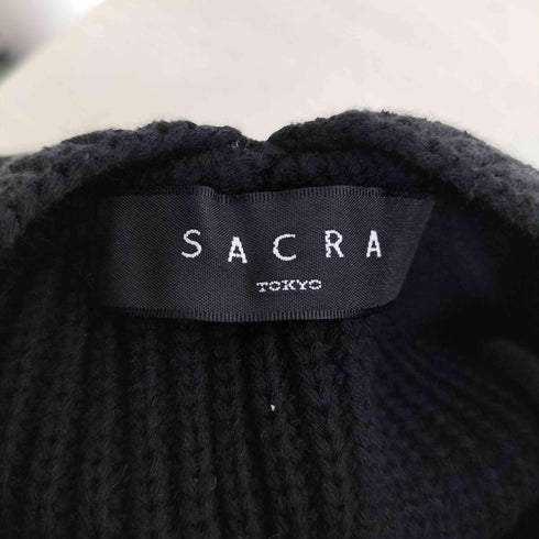 サクラ SACRA コットンナイロン ニットベスト レディース 38