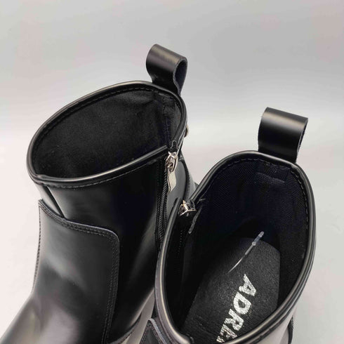 アドラー ADRER High sole leather heel boots ハイソール レザー ヒール ブーツ メンズ S