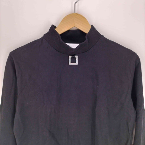 アドラー ADRER metal charm long high neck top メタル チャーム ロング ハイネック トップ メンズ JPN:S