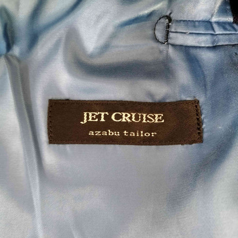 JET CRUISE azabu tailor メタルボタン ウール 2B テーラードジャケット メンズ 44