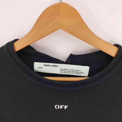 オフホワイト OFF-WHITE 18SS MOTO SPLICED S/S Tシャツ メンズ import:XS