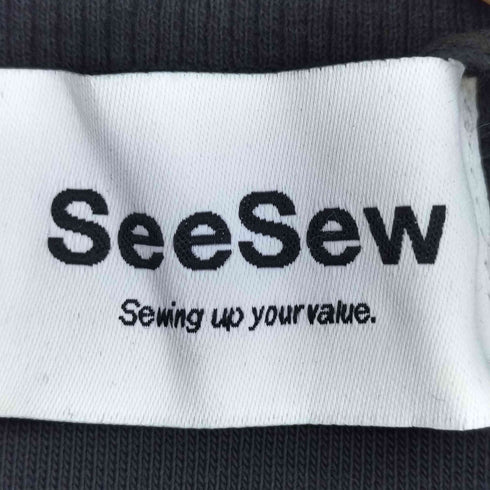 SEESEW フリルスリーブ スウェット レディース FREE